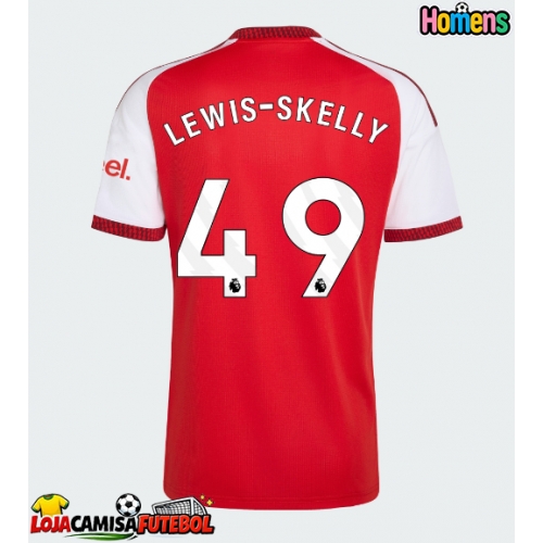 Camisa de Futebol Arsenal Myles Lewis-Skelly #49 Equipamento Principal 2026-27 Manga Curta